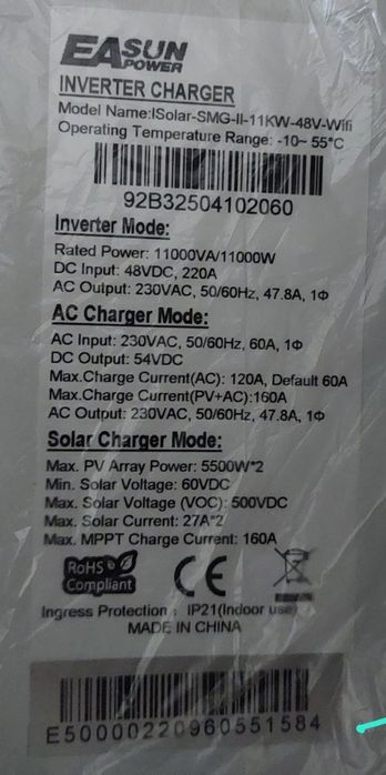 Voltmetre,Mufe XT30,invertor Easun 11kw
