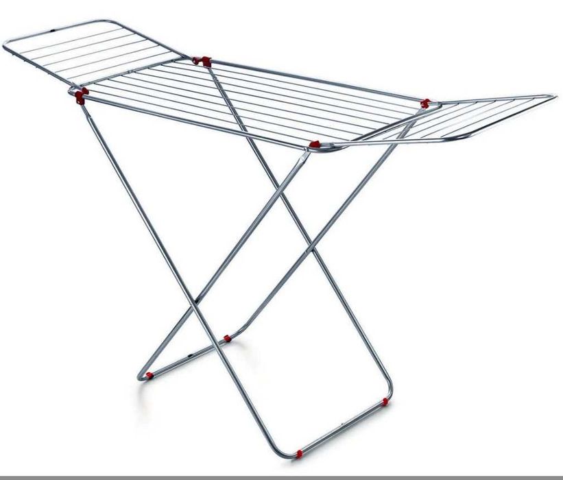 Стоящ сушилник за дрехи тип сгъваем простор