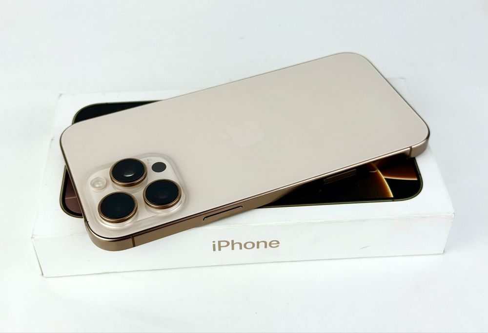 КАТО НОВ! Apple iPhone 16 Pro 128GB Desert Гаранция!