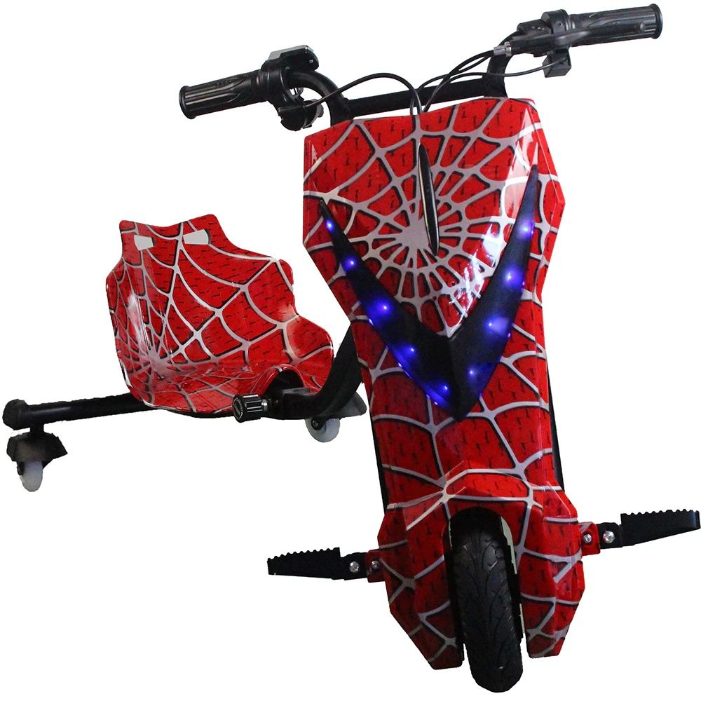 Tricicleta electrica MYRIA Drifter Sky Rider MY7056RD, 8 inch, rosu