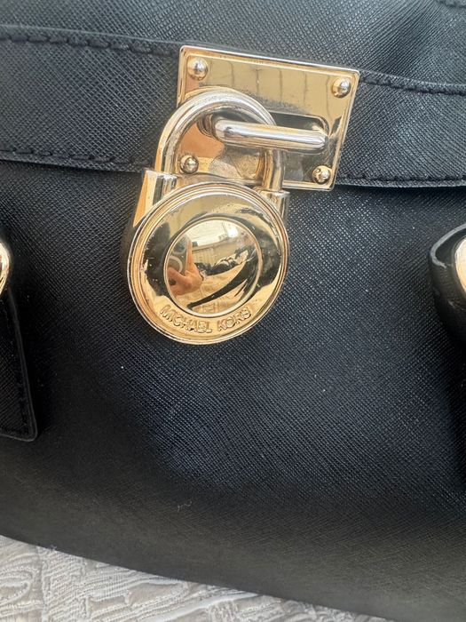 Кожена чанта Michael Kors