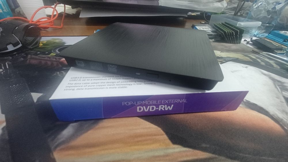 Оптический привод, внешний DVD привод