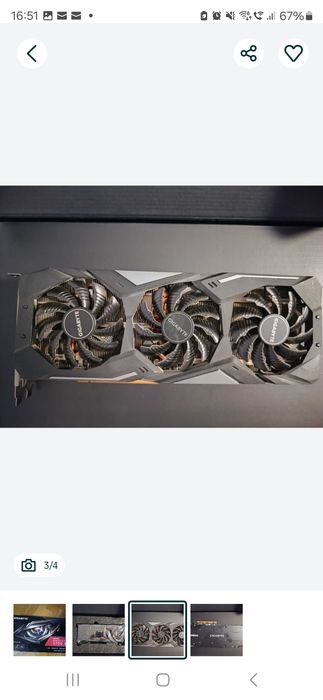 Placa video rx5700 xt