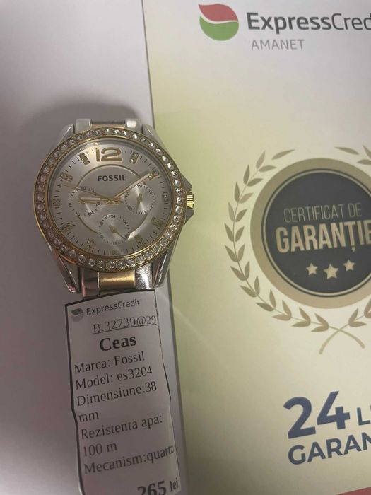 Ceas Fossil (Ag 29 Siraj ) Garantie 2 Anii !!