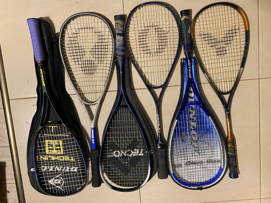 Rachete Squash tenis Wilson, Head, Prince, Unsquashable, Dunlop