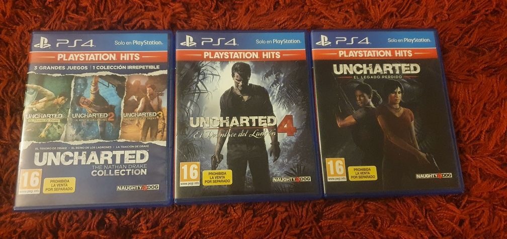 Vand jocuri ps4 play station 4 uncharted