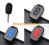 Husa cheie Dacia Logan, Sandero, Duster, Spring, model carbon