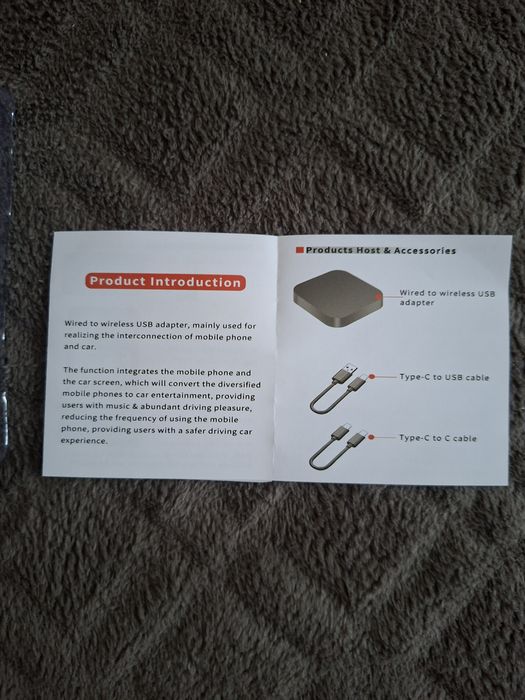 Adaptor wireless Android Auto