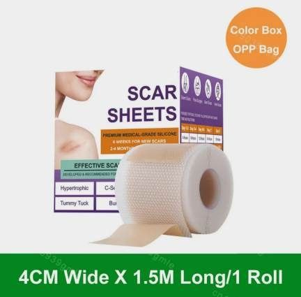 Силиконовый пластырь для лечения шрамов