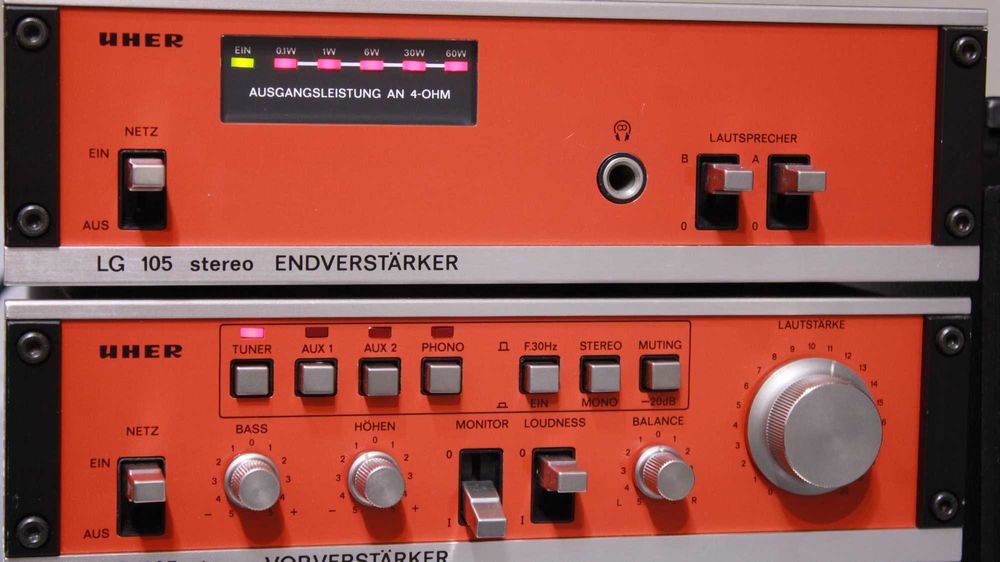 Mini linie audio Uher,2x50W.