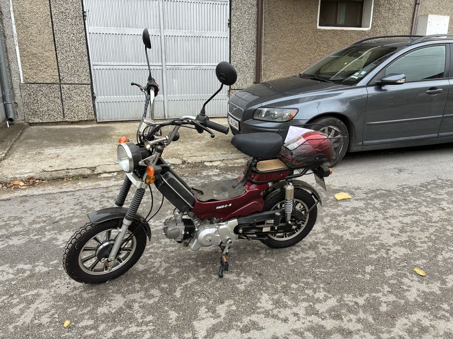 Бензинов мотопед педалетка 49 куб.см