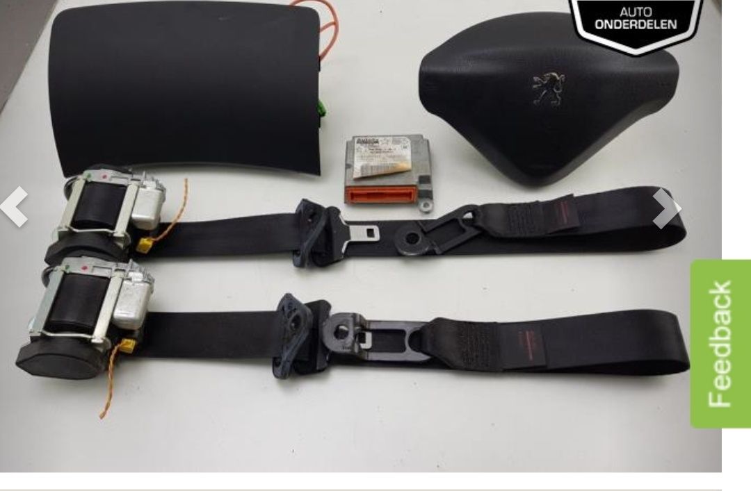 Kit airbag Peugeot 206 plus 2009 -2014