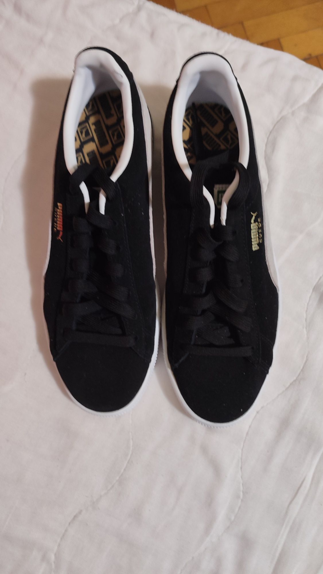 Спортни обувки нови Puma suede черни -велур Номер  44 ,75 лв
