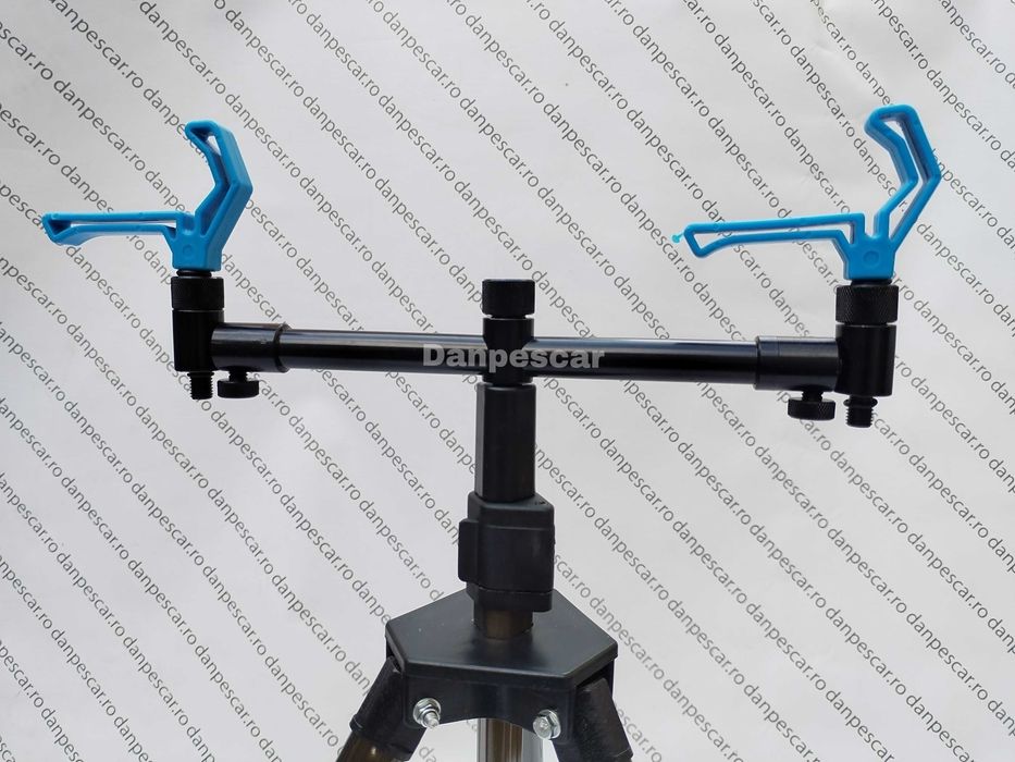Trepied Suport Feeder cu Buzz Bar reglabil si 2 suporti feeder