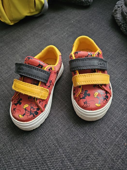 Кожени детски обувки Clarks 20