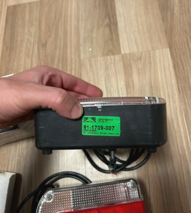 Lampă spate remorci platforme - LED, FT-130 Fristom