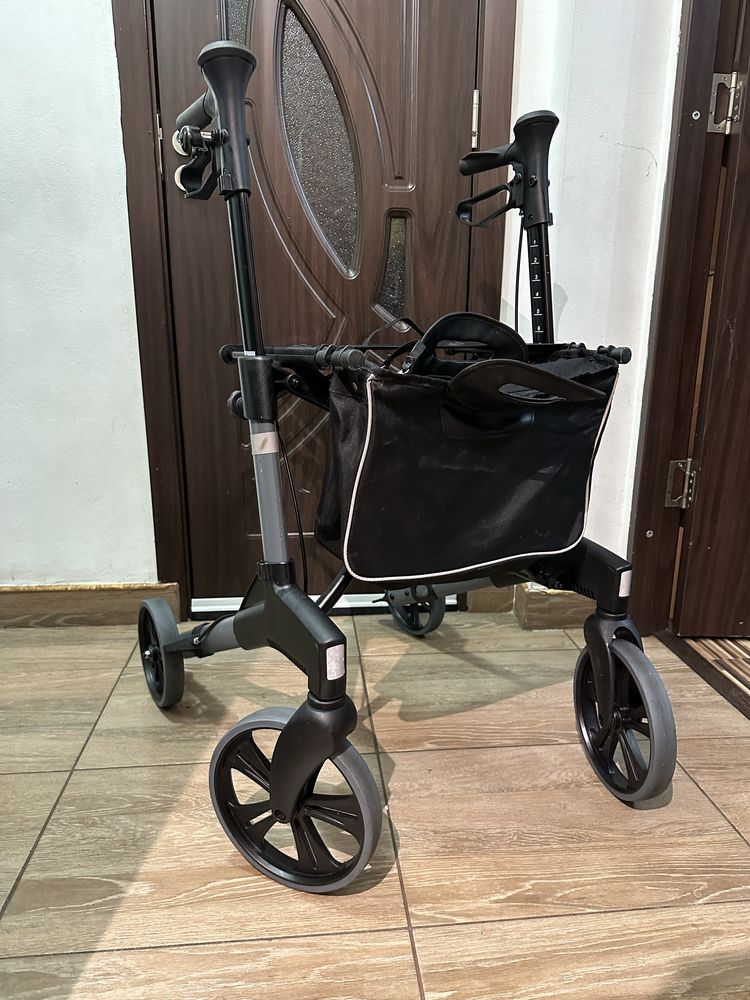 Cadru Rolator cu șezut și frâne handicap bătrâni dizabilitati