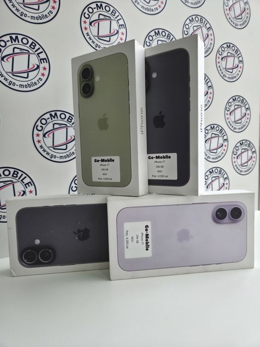 iPhone 17 - 256GB - Nou - Sigilat - Garantie