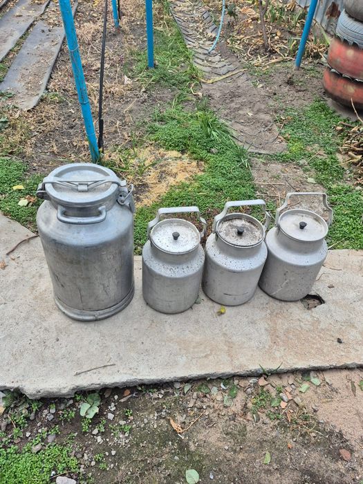 Продам бидоны,фляги алюминиевые в хорошем состоянии