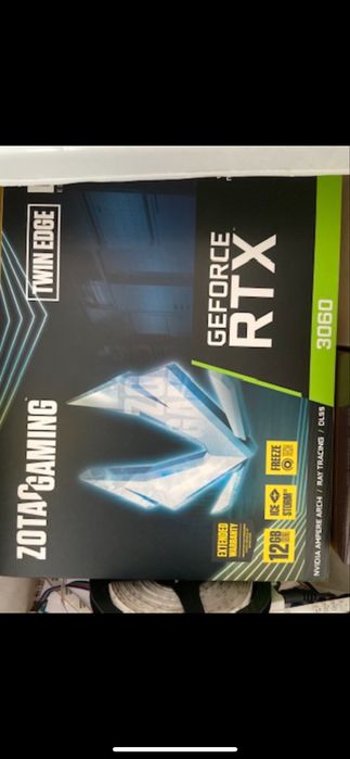 Продавам видео карта rtx 3060 12gb във перфектно състояние