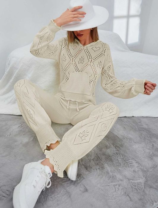 Есенен комплект с панталон, Комплект с панталон, Пуловер с панталон