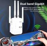 Router Wireless Amplificator Semnal Dual Extender Wifi Repeater 1200MB