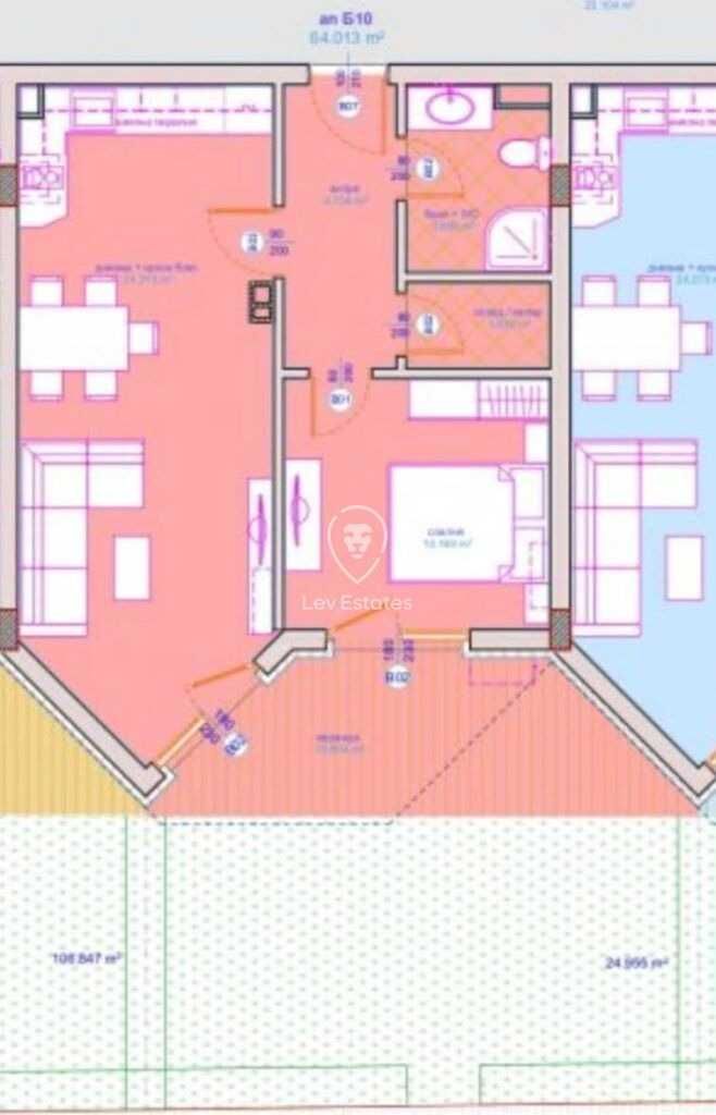 Продава се Двустаен апартамент в Бургас, Сарафово - 95 кв.м за 832 €/кв.м - Снимка #2