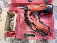 Hilti GX120 пистолет за директен монтаж в бетон и метал.