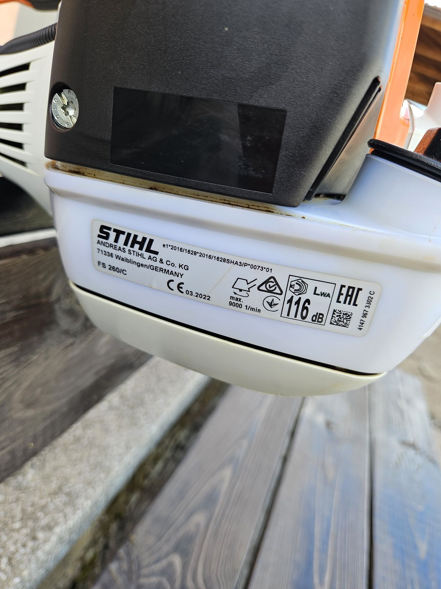 STIHL FS260 неразличим от нов