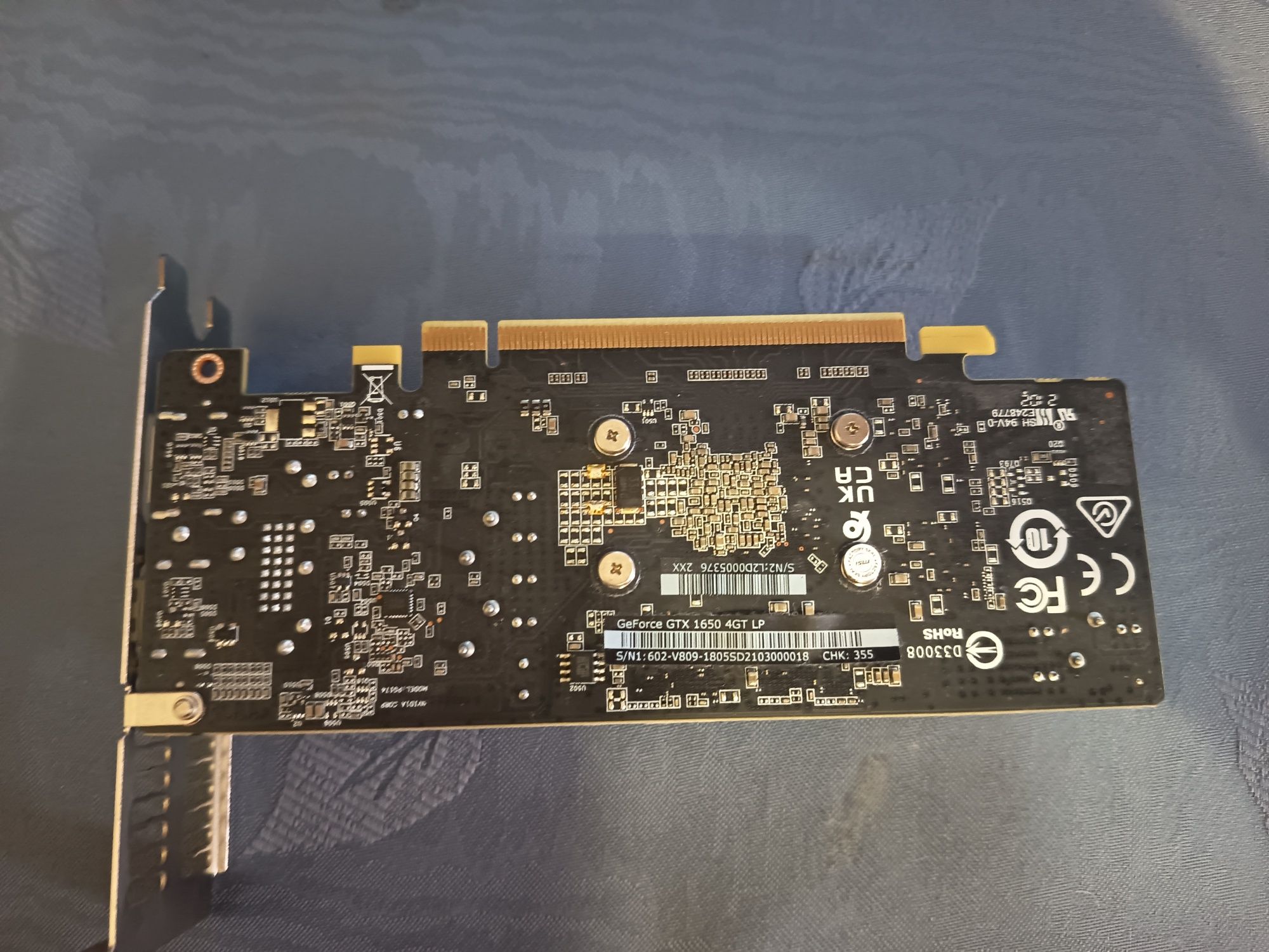 Nvidia GTX 1650 MSI