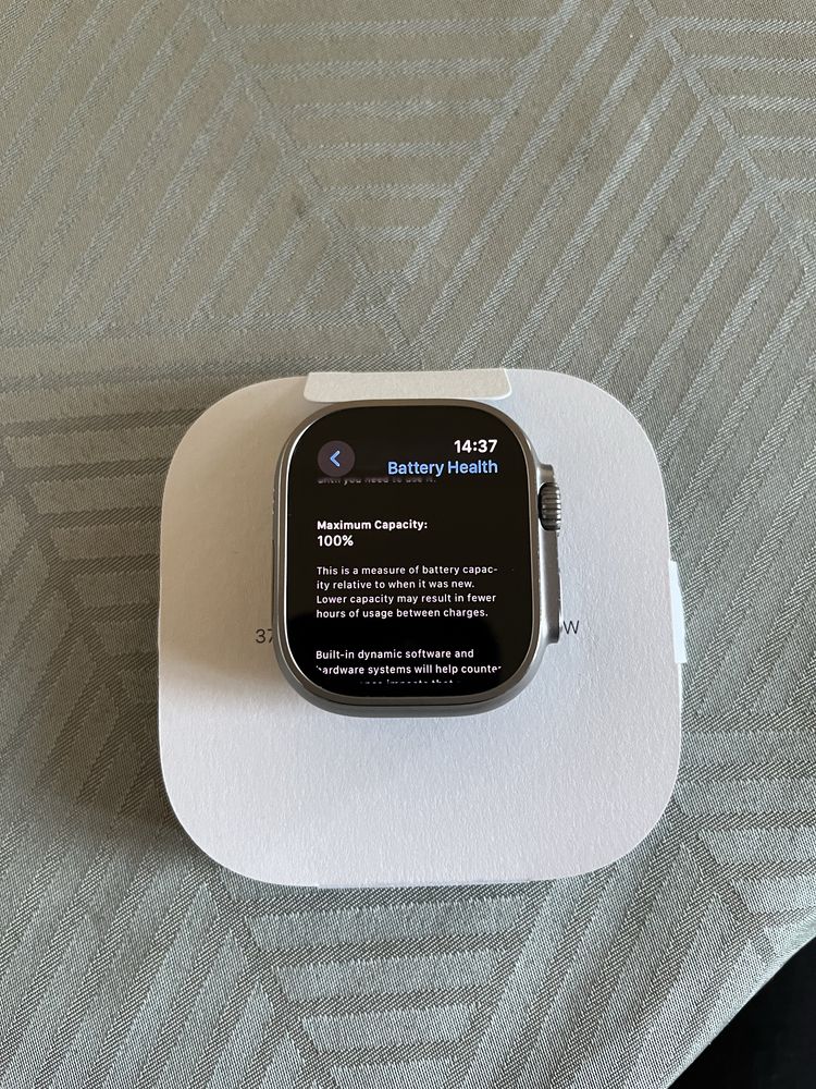 Apple watch ultra 49mm titanium