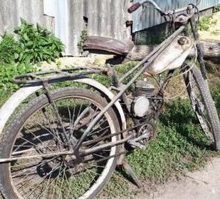 Мопед моторчик советский раритет,состояние удовлет
