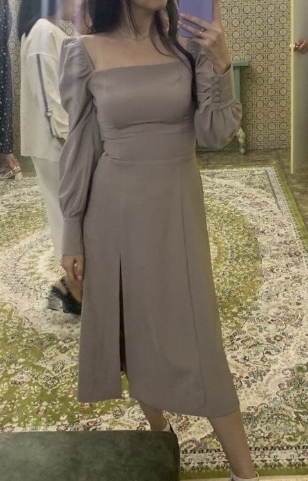 Платье lichi бежевое