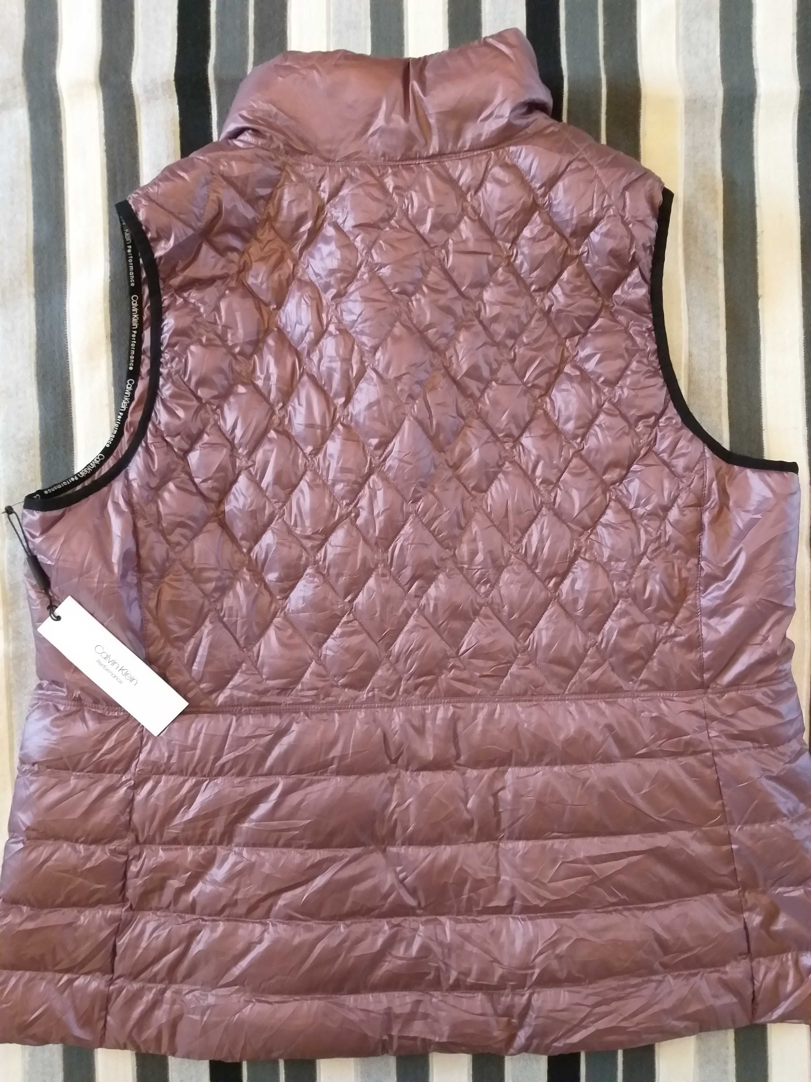 Calvin Klein Womens Premium Quilted Down Vest - дамски пухен елек НОВ