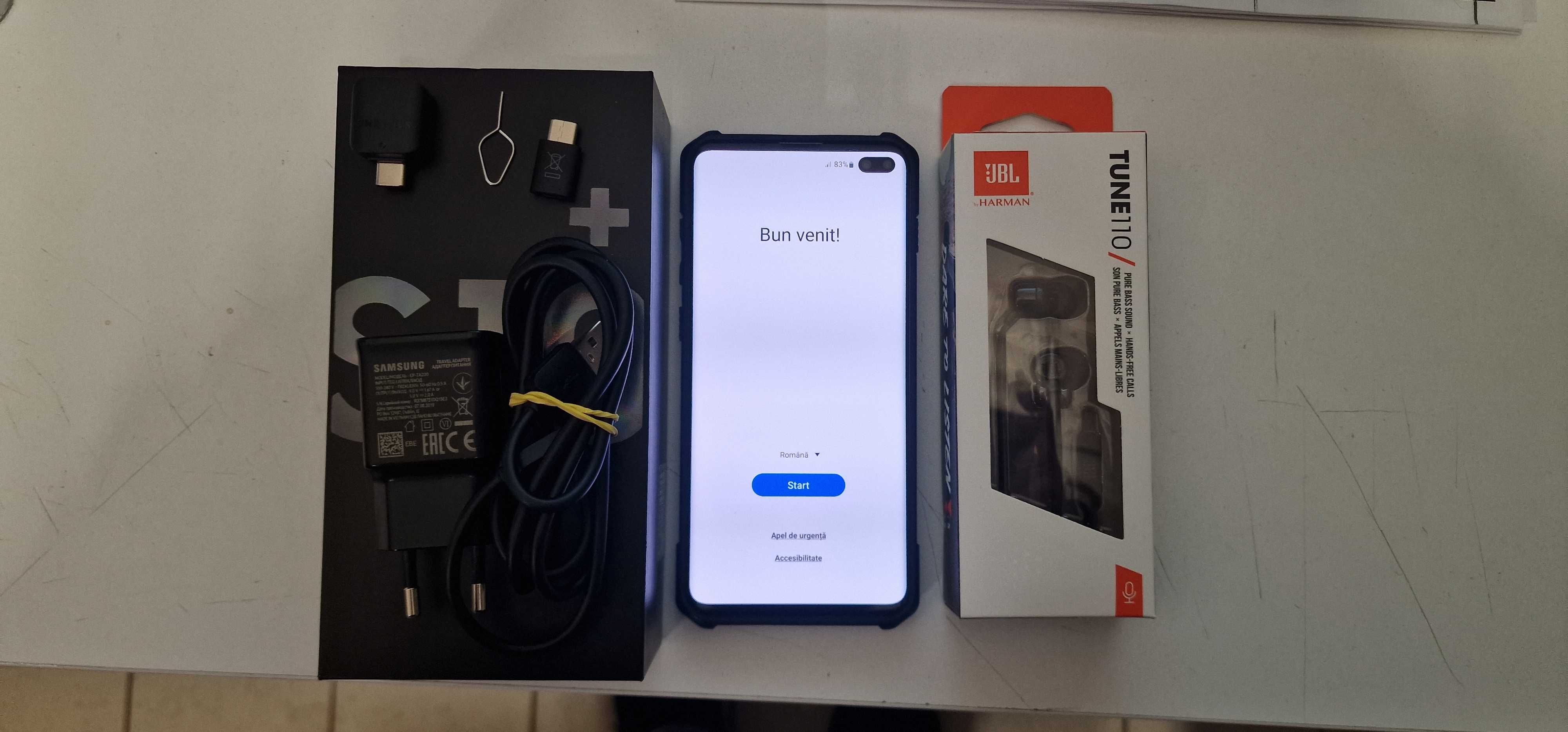 Vand Samsung Galaxy S10+ Black 128GB, 8 RAM.