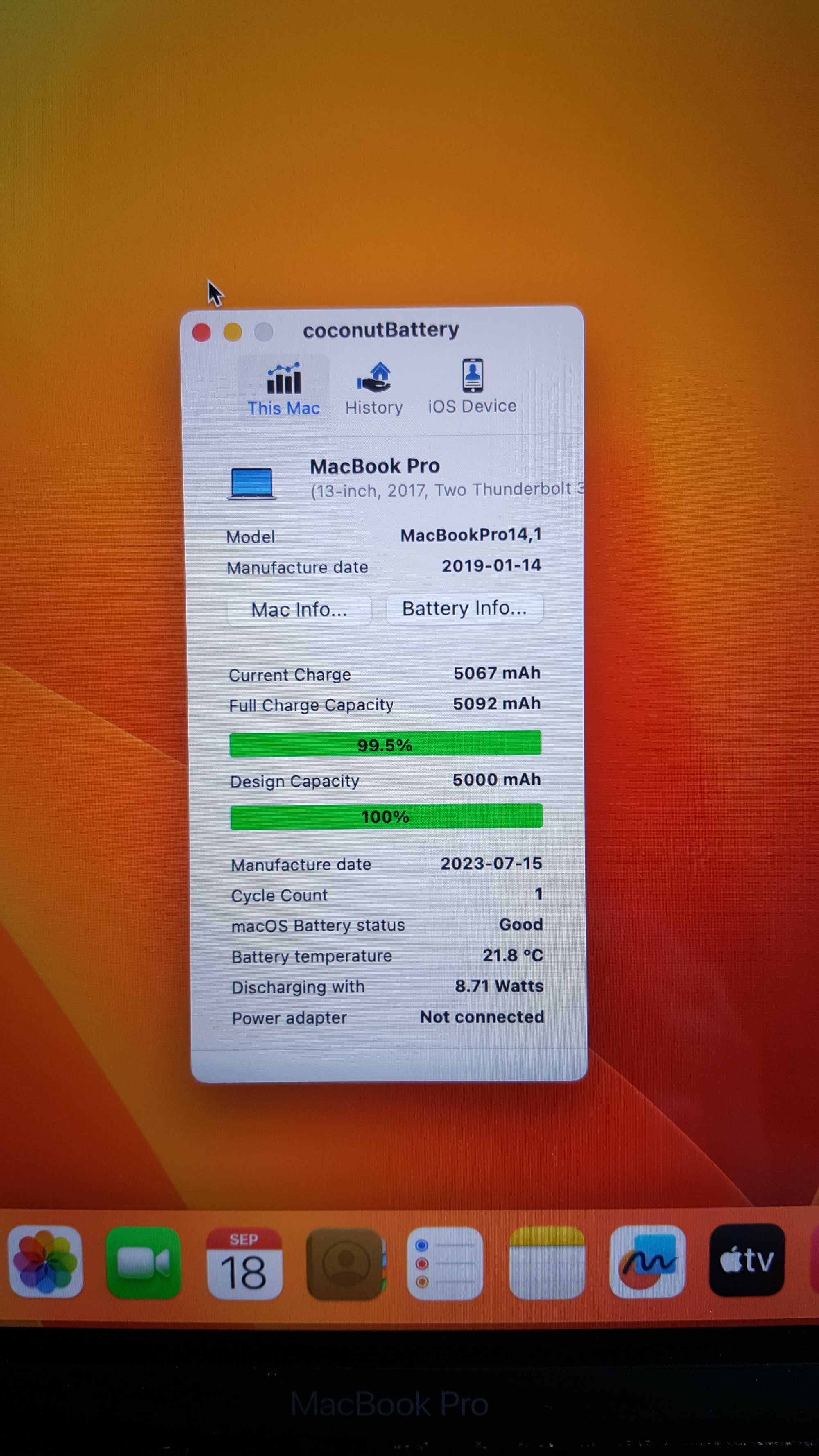 Macbook Pro 16 gb Ram 512 SSD