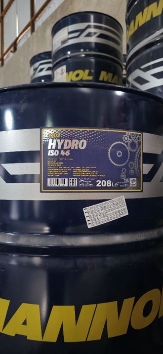 Mannol hydro iso 46       208l (масло гидравлическая)