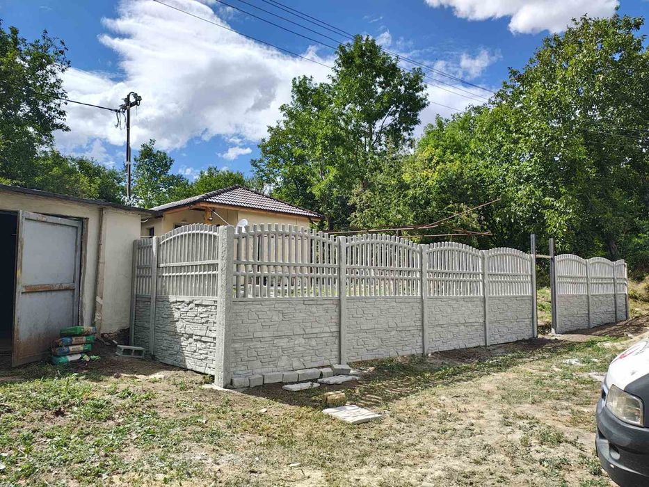 Производство и монтаж на бетонни огради