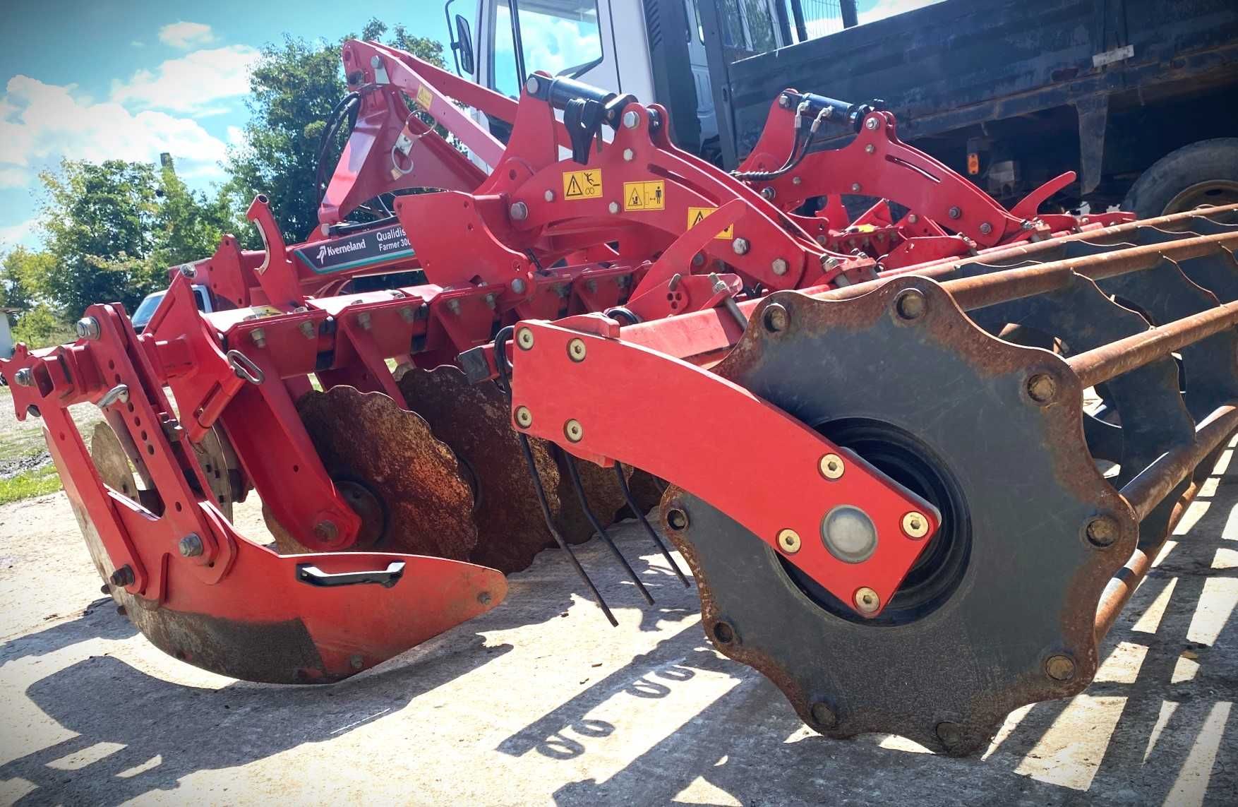 Terradisc disc KVERNELAND Qualidisc Farmer 3000/ anul 2020/cultivator