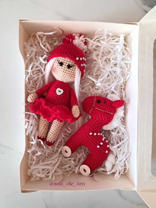 Игрушки вязаные, ручная работа