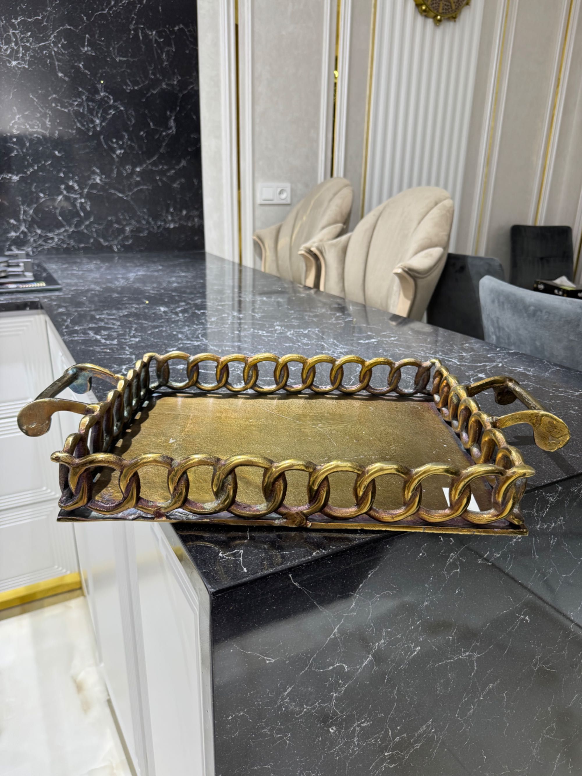 Поднос bronze 31x39