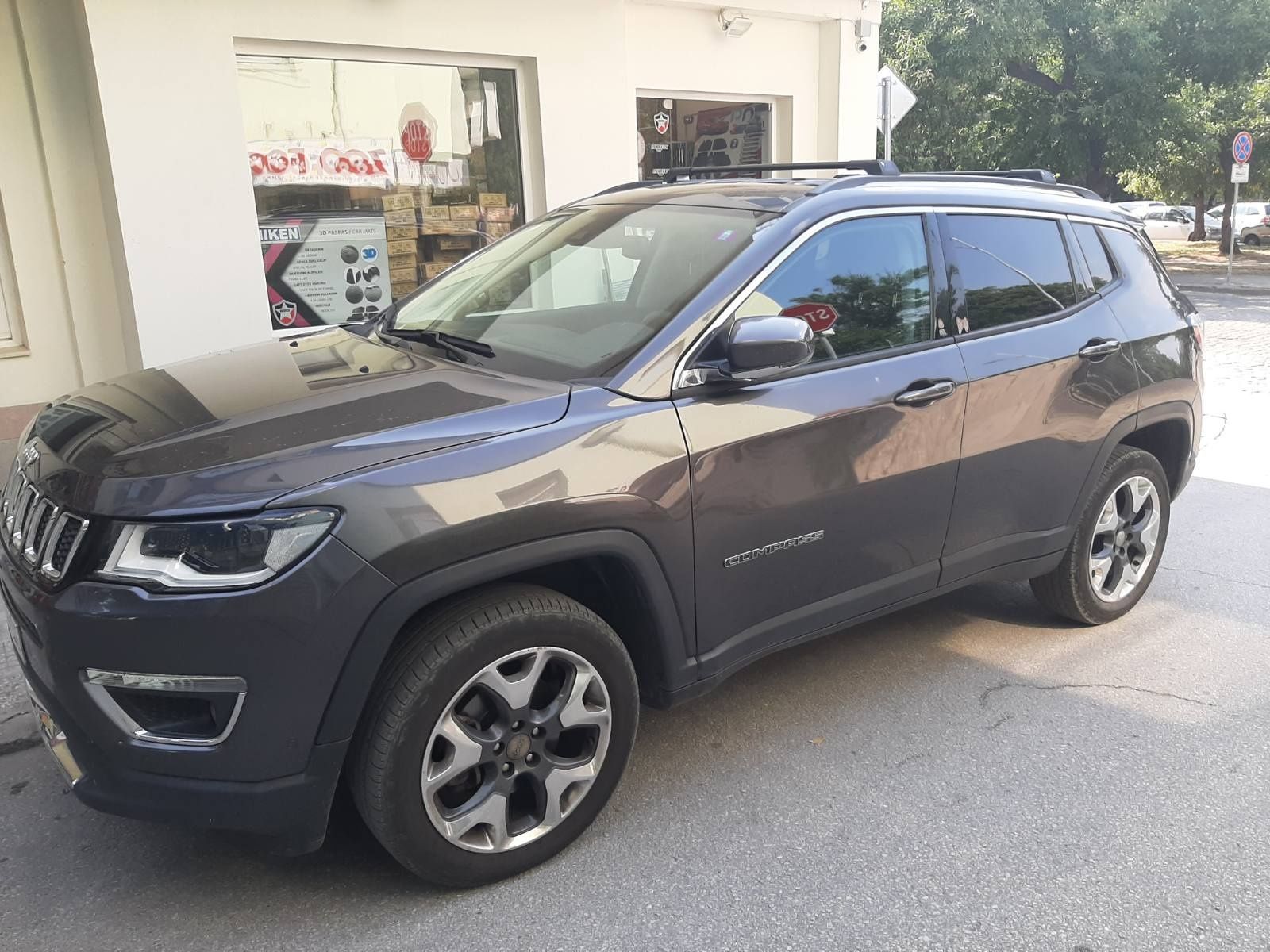 Напречни греди,багажник алуминиев Jeep Compass, Джип Компас след 2018г