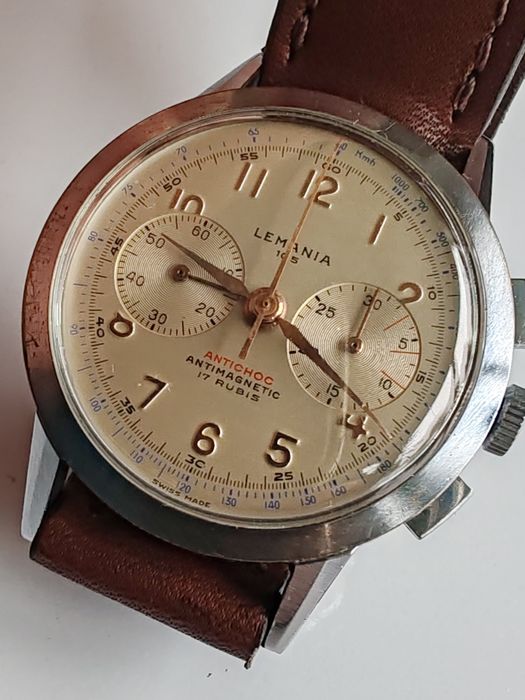 Ceas Lemania Chronograph Cal. 1275 - 35,5 mm