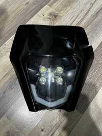Masca si Far KTM LED (Husqvarna GasGas Honda Kawasaki Suzuki Yamaha)