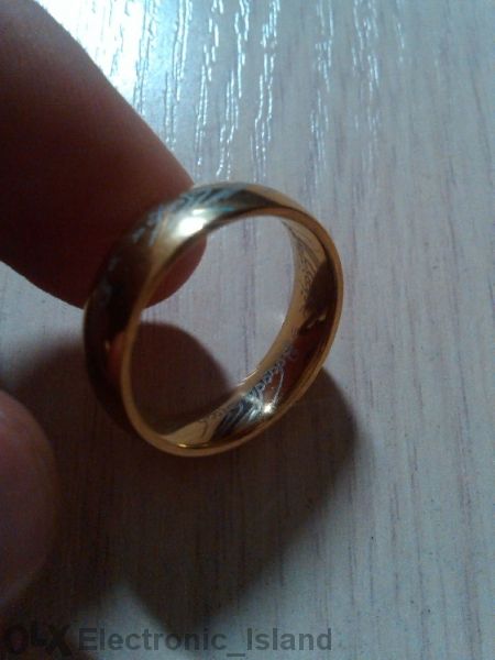Пръстен Властелинът на пръстените Lord of the rings сребро или злато