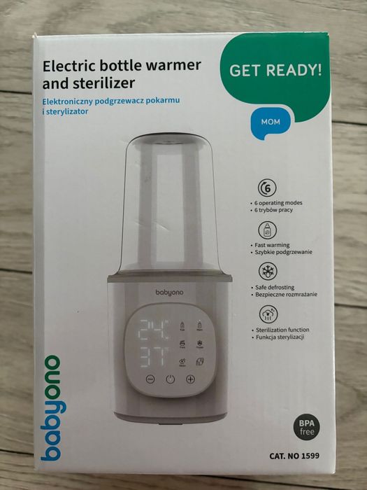 Incalzitor si sterilizator electric 6 in 1 BabyOno pentru biberoane
