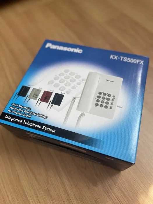 Нов стационарен телефон Panasonic KX-TS500FX