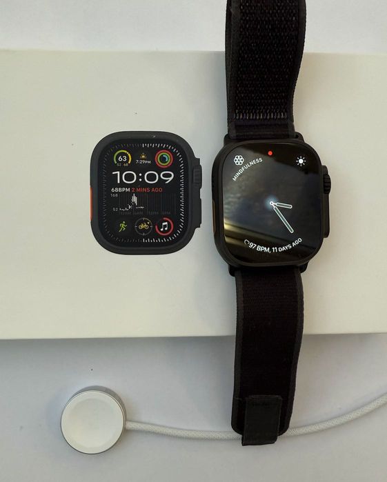 Apple Watch Ultra 2 GPSCellular Black Titanium - GARANTIE iunie 2026