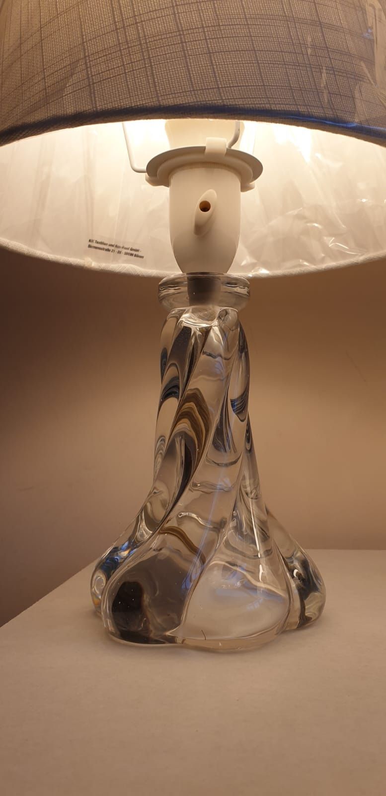 Accesorii set bijuterii cristal Vannes Franța 1960