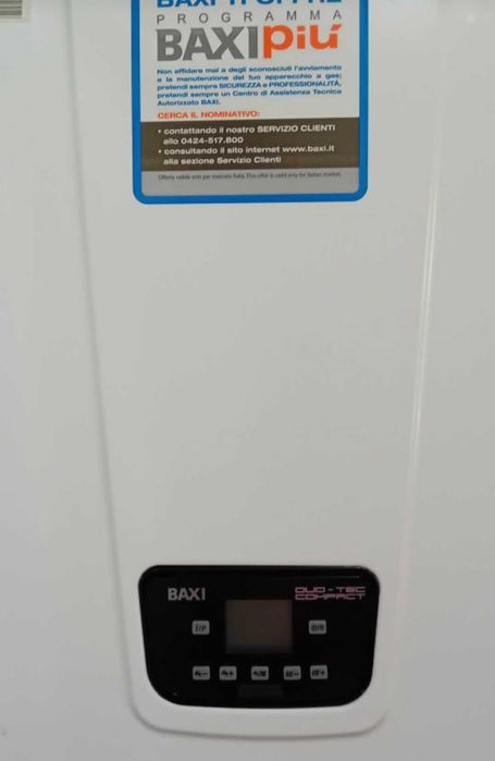 Vând centrala termica pe gaz Baxi 24kw